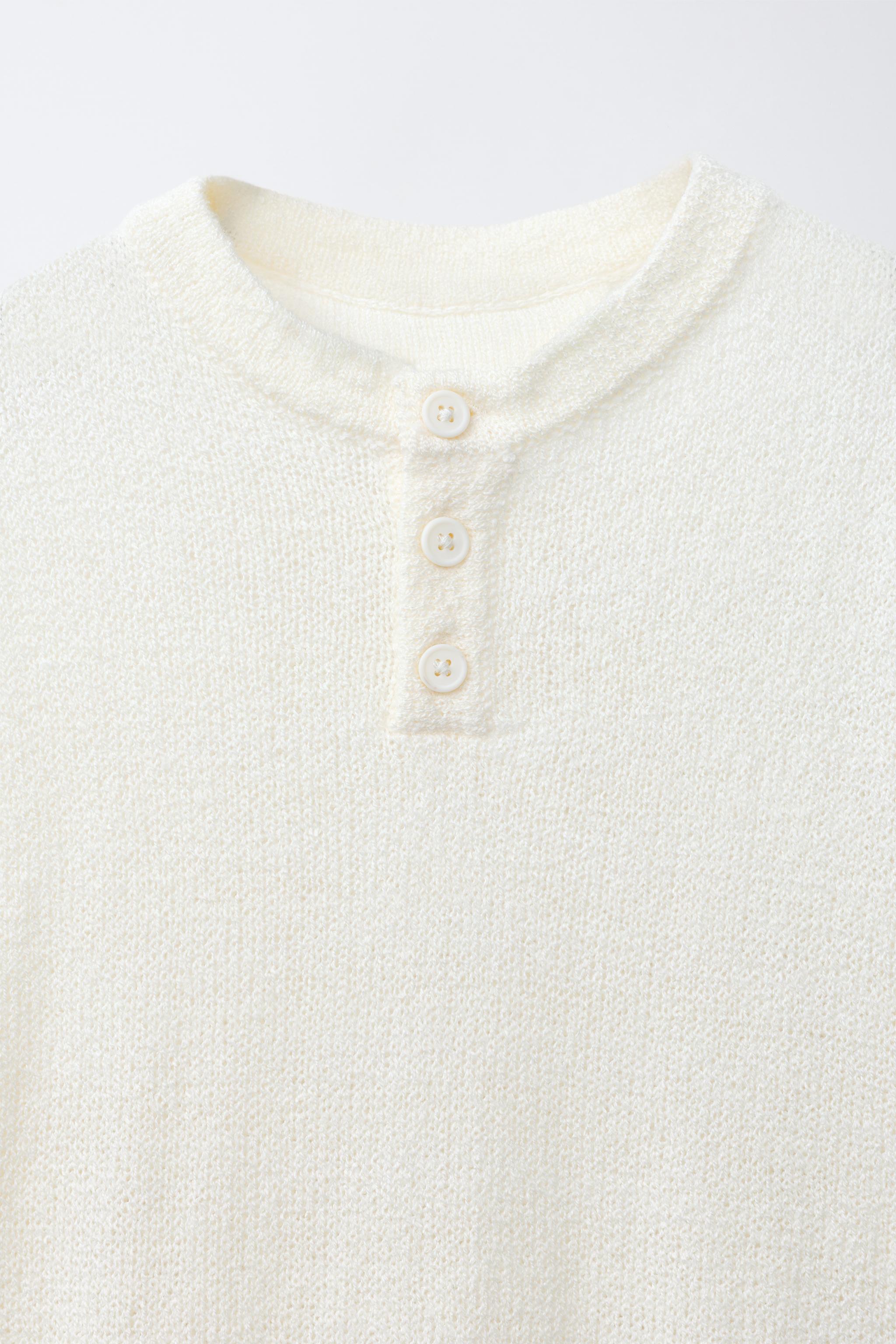RUSTIC KNIT T-SHIRT